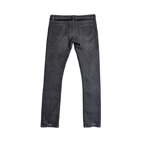 Stylish Charcoal Skinny Jeans for Men - Picture 4 of 13